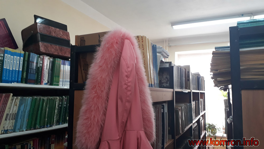 Русская школа 7 в городе Куляб библиотека