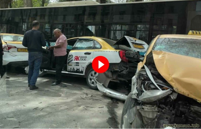 авария такси в Таджикистане душанбе