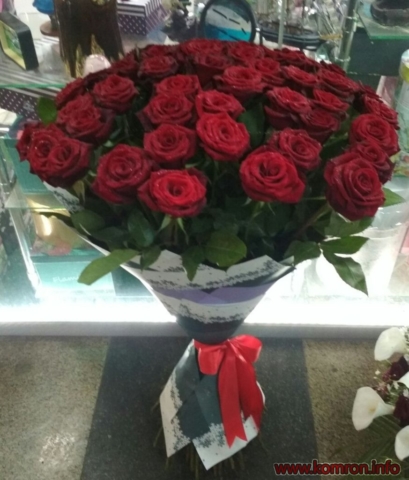 101 розы: Букет цветов для доставки по г. Душанбе